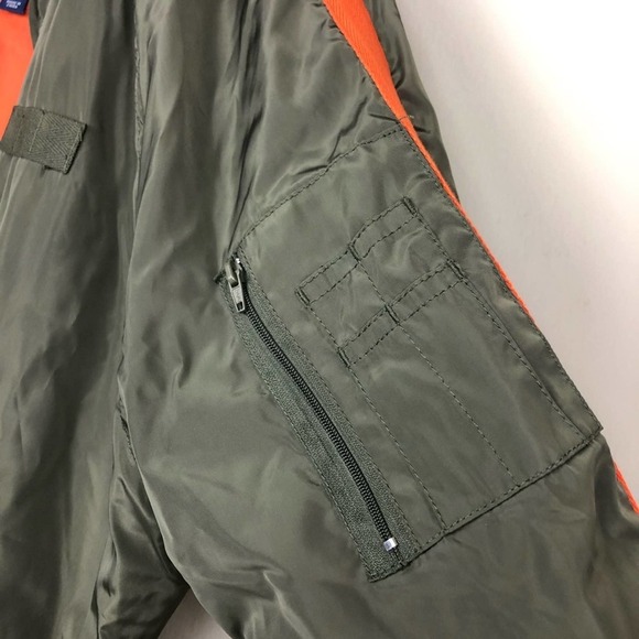 American Rag Mens Green Bomber Jacket XL - Picture 9 of 9